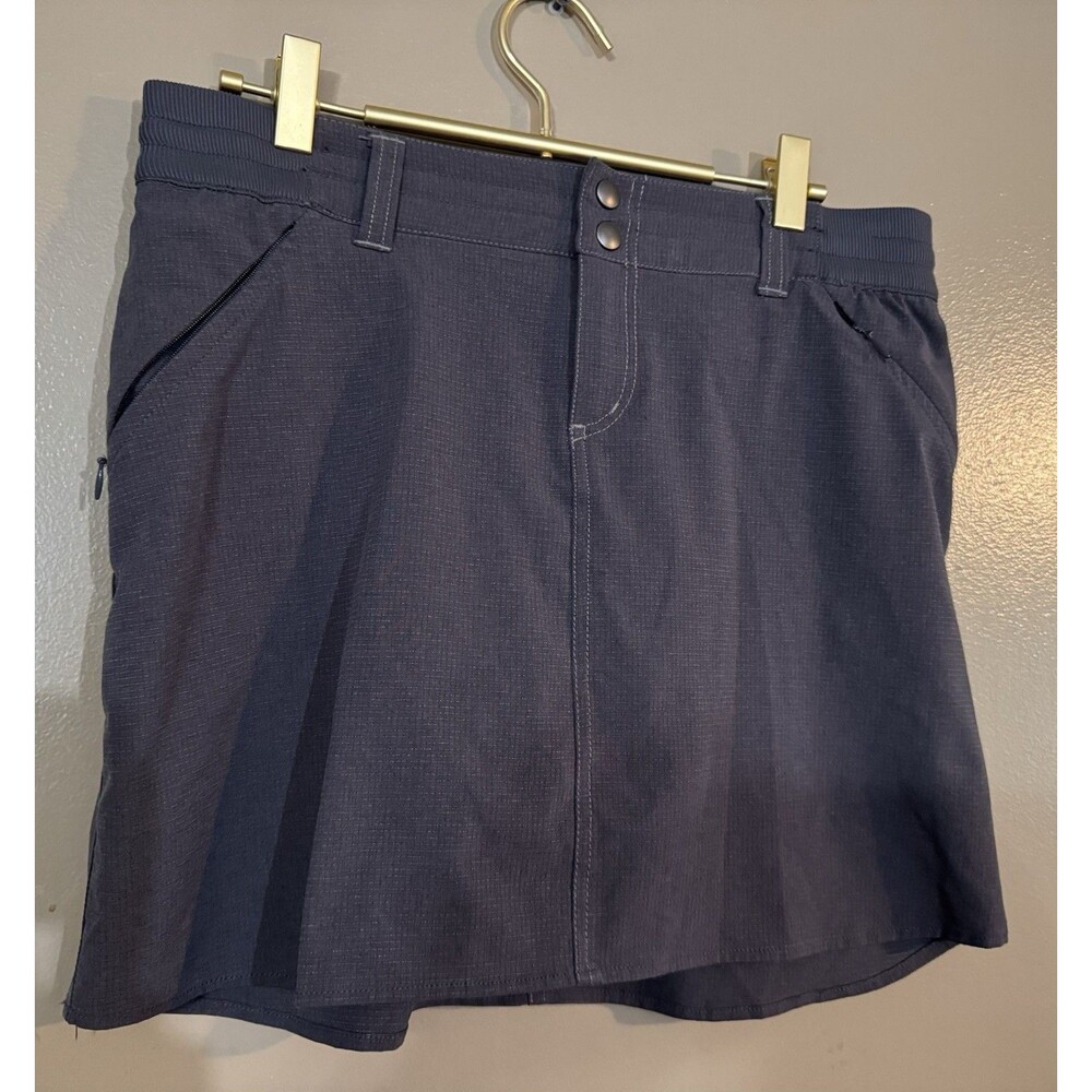 Kuhl Strattus Skort Gray Ripstop Women's Sz 4 Stretch Hiking Outdoor Performance